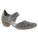 Rieker Comfort Slip On Shoes - Light Taupe Leather - 43786-64 MIROLAZ